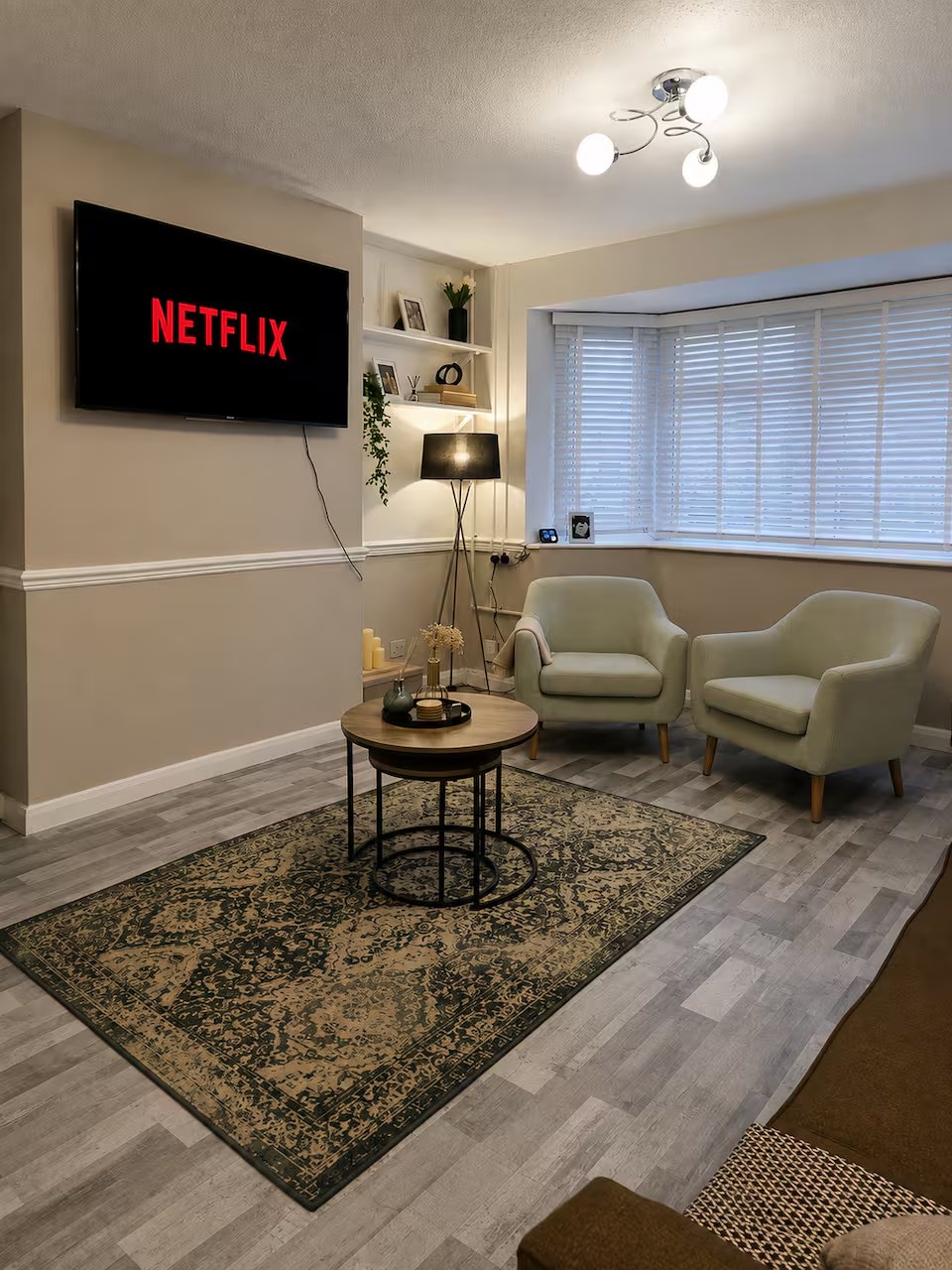 Living room in The Cardiff House